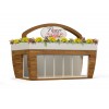 Pavilion modular prefabricat pentru florarie. Suprafata comerciala 22 mp MC30 Pavilion modular prefabricat pentru florarie. Suprafata comerciala 22 mp MC30