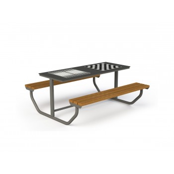 Masa de sah si table cu bancute GBT05 Masa de sah si table cu bancute GBT05