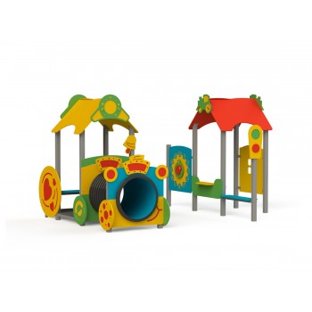 Casuta de joaca cu trenulet H11 Casuta de joaca cu trenulet H11