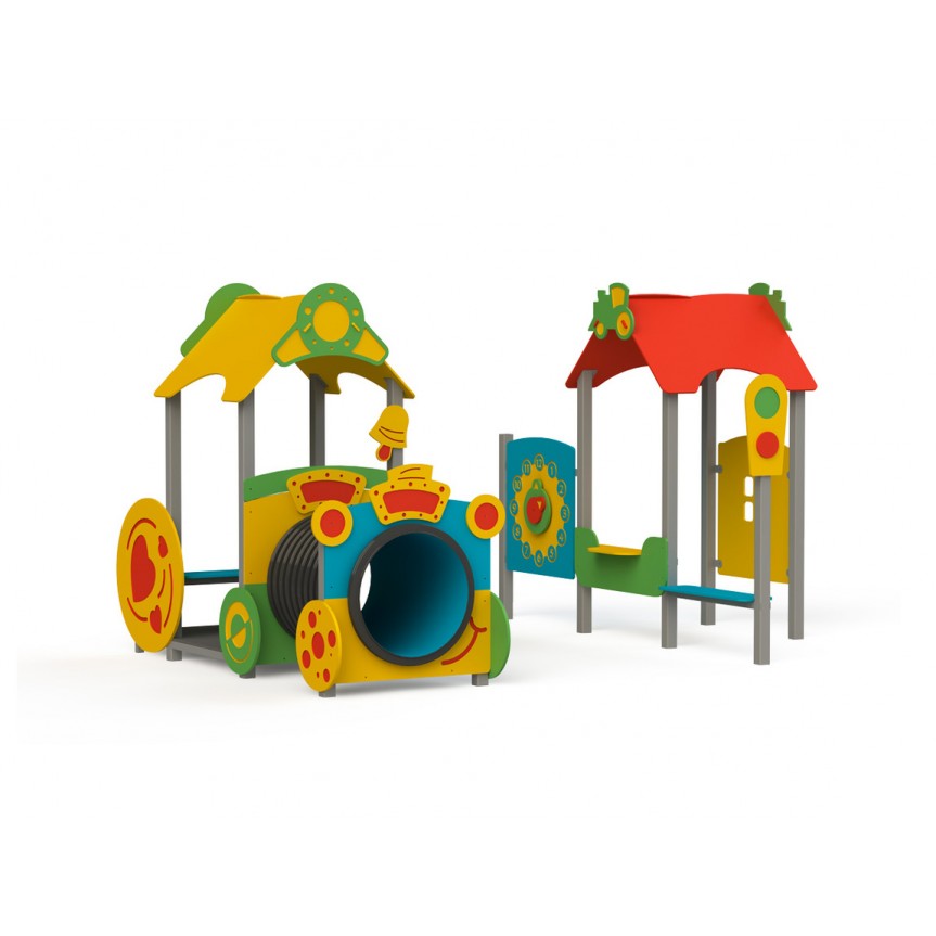 Casuta de joaca cu trenulet H11 Casuta de joaca cu trenulet H11