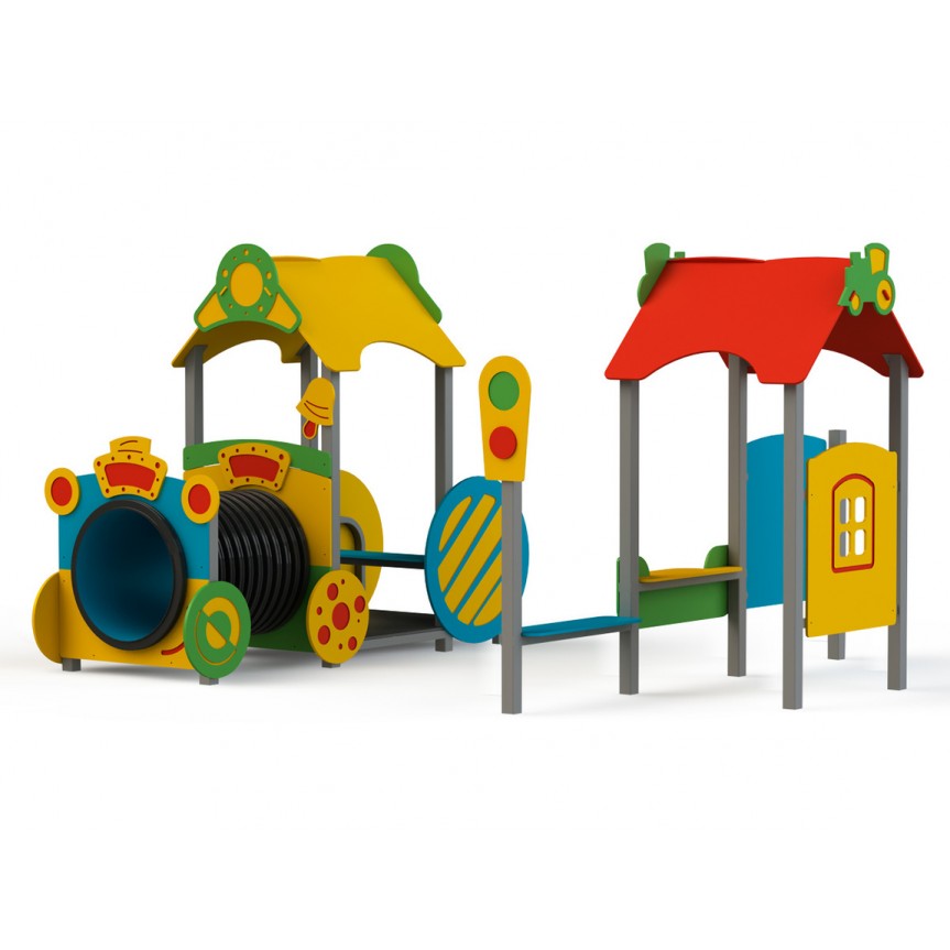 Casuta de joaca cu trenulet H11 Casuta de joaca cu trenulet H11