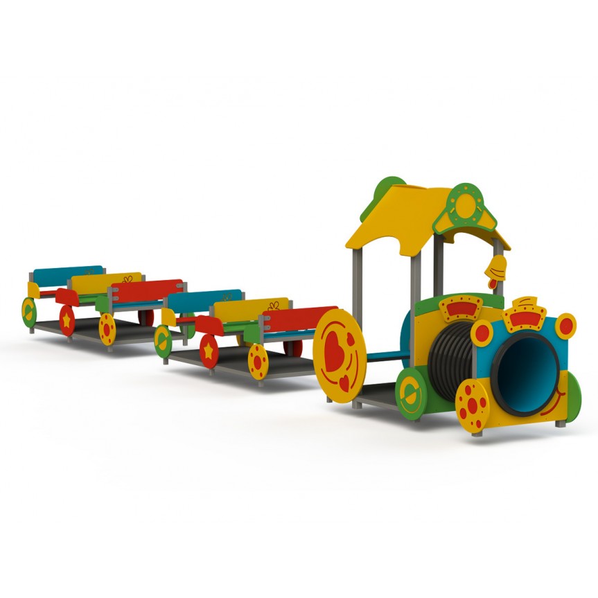 Structura tematica de joaca, Trenulet cu locomotiva TP02