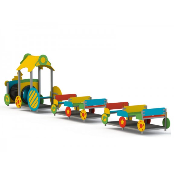 Structura tematica de joaca, Trenulet cu locomotiva TP02