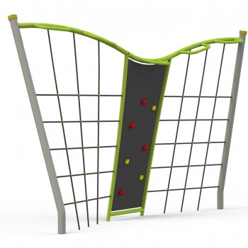 Echipament de catarare si echilibru - Depasirea echipamentului prin trecerea peste balustrade orizontale, scara de franghie sau perete de catarat UJ04 Echipament de catarare si echilibru - Depasirea echipamentului prin trecerea peste balustrade orizontale, scara de franghie sau perete de catarat UJ04