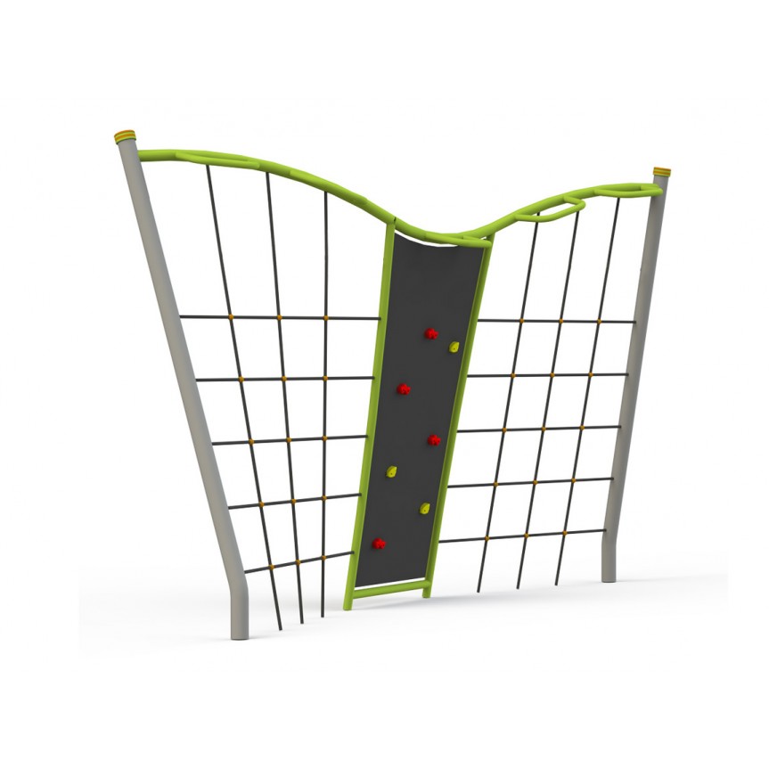 Echipament de catarare si echilibru - Depasirea echipamentului prin trecerea peste balustrade orizontale, scara de franghie sau perete de catarat UJ04 Echipament de catarare si echilibru - Depasirea echipamentului prin trecerea peste balustrade orizontale, scara de franghie sau perete de catarat UJ04