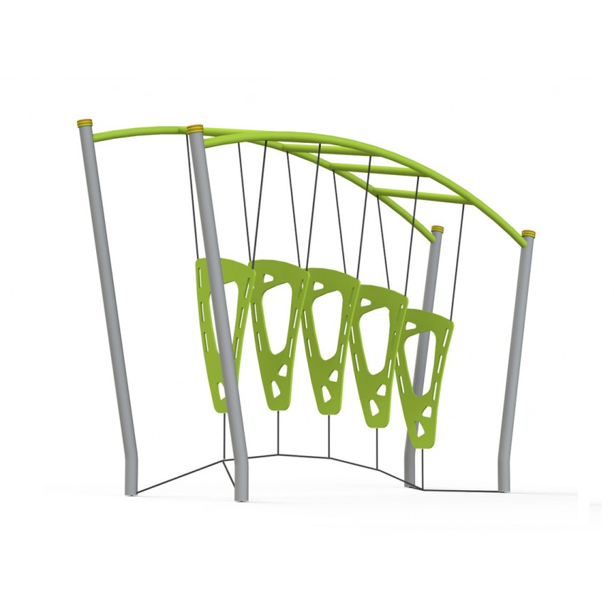 Echipament de catarare si echilibru - Depasirea echipamentului prin trecerea peste balustrade orizontale, scara de franghie sau perete de catarat UJ04 Echipament de catarare si echilibru - Depasirea echipamentului prin trecerea peste balustrade orizontale, scara de franghie sau perete de catarat UJ04