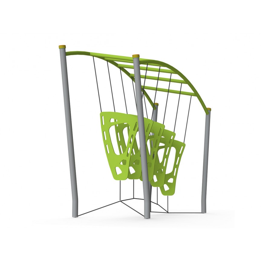 Echipament de catarare si echilibru - Depasirea echipamentului prin trecerea peste balustrade orizontale, scara de franghie sau perete de catarat UJ04 Echipament de catarare si echilibru - Depasirea echipamentului prin trecerea peste balustrade orizontale, scara de franghie sau perete de catarat UJ04